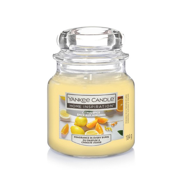 YANKEE CANDLE Home Inspiration Lumanare Parfumata Borcan Mic Citrus Spice 104g YANKEE CANDLE Home Inspiration Lumanare Parfumata Borcan Mic Citrus Spice 104g